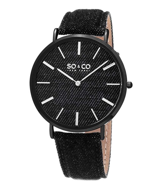 SO & CO New York Chelsea Legacy Blue Dial Silver Watch NWT So Co New York Watch | eBay main image 4
